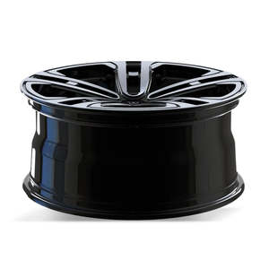 ล้อฟอร์จ 20 นิ้ว สีดำเงา ลาย Gunmetal Machined Face แบบ 5 ก้านคู่ ขนาด 30 มม. ใหม่ เหมาะสำหรับ Q5 Q7 Q8 A6 A7 A8 RSQ8 - Product Image 3