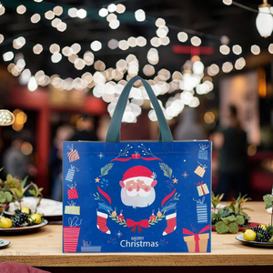 Bolsa de Compras Personalizable de Tela No Tejida con Asas de Tela No Tejida y Cinta de Polipropileno - Product Image 1