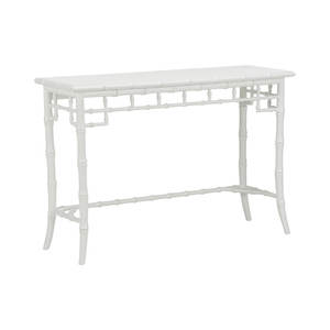 Table d'appoint en bambou Console d'appoint pour maison ou hôtel Meubles de salon pour entrée Villa ou décoration But - Product Image 1