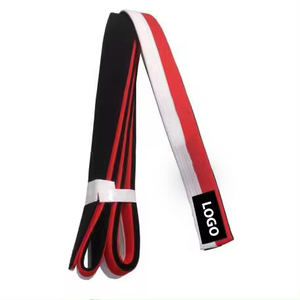 Cinturones de Karate de colores personalizados de alta calidad Jiu Jitsu profesional Taekwondo Judo superventas al por mayor equipo de artes marciales - Product Image 1