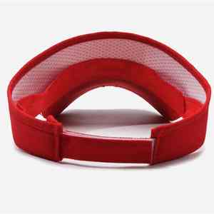 Casquette de plage en gros, protection UV, unisexe, pour tennis, softball, sport, avec logo personnalisé, visière d'été pour la course à pied - Product Image 2