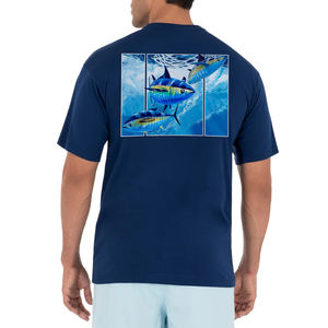 Nouveauté Chemise de pêche à impression numérique logo Chemise de pêche professionnelle Chemises personnalisées à séchage rapide Sublimation Chemises de pêche unies - Product Image 5