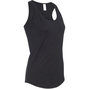 All Season tanktopsWomen Gym Wear <b>Vest</b> Solid <b>Black</b> Long Length Loss Fit Collection Premium Quality Gym Tank Top Singlet - Product Image 1