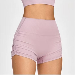 Short taille haute léger pour femme Tissu doux respirant avec coupe ample pour tenue décontractée et sorties d'été - Product Image 1