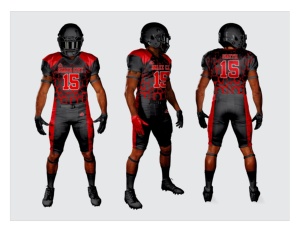 เสื้อเจอร์ซีย์ฟุตบอลอเมริกันระบายอากาศได้ดีผ้าโพลีเอสเตอร์100% 2025 - Product Image 1