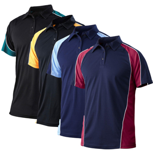 Logotipo de sublimación personalizado Verano de manga corta Deportes al aire libre Slim-Fit Polo de golf de secado rápido - Product Image 2