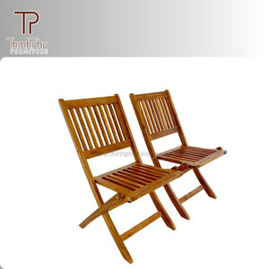 Silla Plegable de Madera de Acacia Más Vendida, Diseño Contemporáneo, Portátil para Patio, Parque, Hotel y Villa - Muebles Thinh Phu - Product Image 2