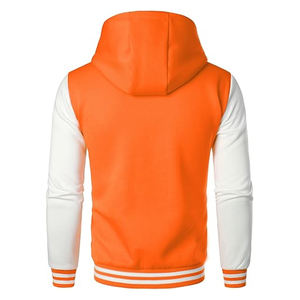 Custom Green Crop Printed Street Wear Baloncesto Chaqueta Unisex Tallas grandes para hombres Varsity Chaquetas 2025 - Product Image 3