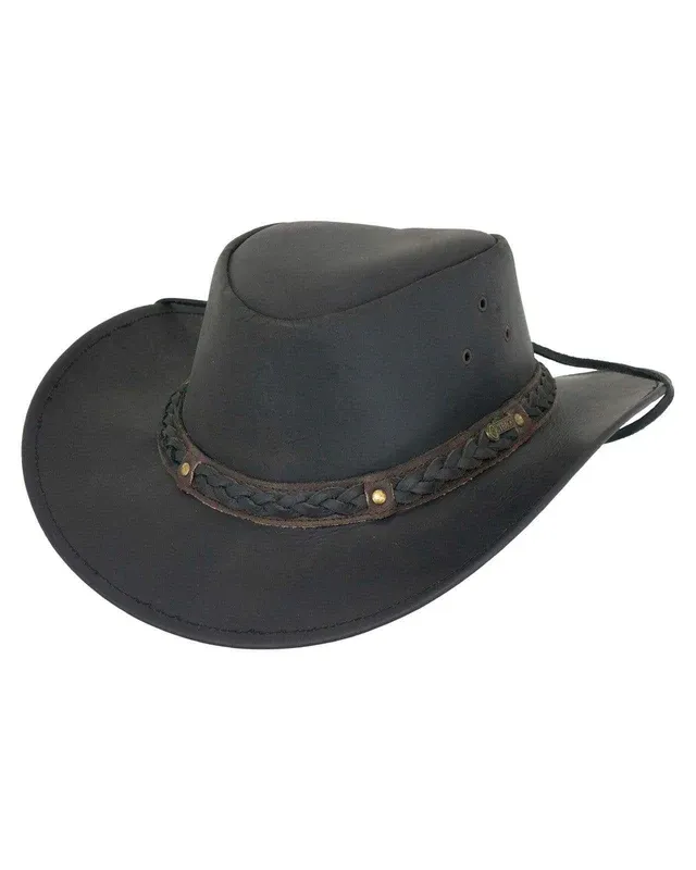 Kovboy şapkası el yapımı keçe yün Fedora taklitler deri kovboy tipi şapka, renkli özel Logo özel hizmet PK