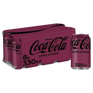 Pour Coca Cola cerise zéro sucre approvisionnement en gros 330ml 500ml 1.5L bouteilles carbonate aromatisé à la soude ingrédient primaire - Product Image 4
