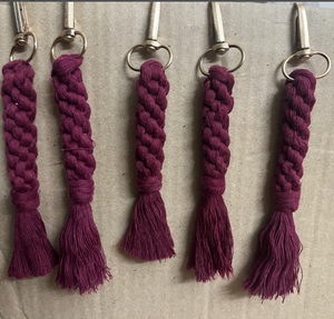 Llavero de Macramé Hecho a Mano de Moda - Product Image 2