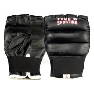 Gants de MMA en cuir multi-usages pour l'entraînement aux arts martiaux - Durables, légers et flexibles pour la pratique du fitness et des sacs de frappe - Product Image 6