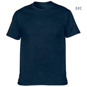 Personnalisé T-shirt brodé imprimé pour hommes T-shirts unis personnalisés en coton blanc pour hommes - Product Image 6