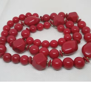 Collar colorido con cuentas de resina hecho a mano más vendido, accesorio de diseñador de moda, joyería para mujeres Fans y coleccionistas - Product Image 1