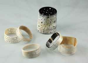 Pulsera de cuerno de búfalo hecha a mano con estilo, accesorios de moda para mujeres y niñas, hecha a mano con materiales de alta calidad - Product Image 5