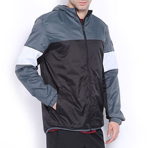 Chaqueta Impermeable de Poliéster Suave para Correr al Aire Libre, Diseño Personalizado, OEM, para Hombre, Chaqueta Cortavientos de Talla Grande para Hombre al por Mayor - Product Image 5