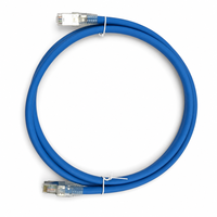 Kabel Ethernet Cat8 Cat9 40Gbps 2000MHz SSTP Double Shielded SFTP Lan Patch Cord 24AWG Tembaga Padat 7FT Kabel Internet Kecepatan Tinggi