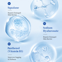 Crème pour le visage au peptide de cuivre OEM GHK-Cu, crème anti-rides raffermissante, réparation de la barrière cutanée, hydratant facial