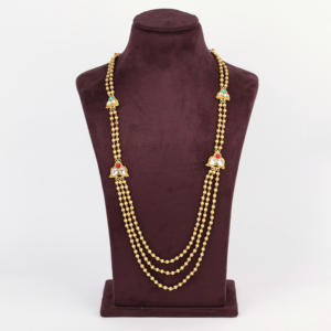 Conjunto de collares de moda para mujer de Latón chapado mate, boda ortodoxa, joyería de imitación antigua, Exportación de lujo - Product Image 1