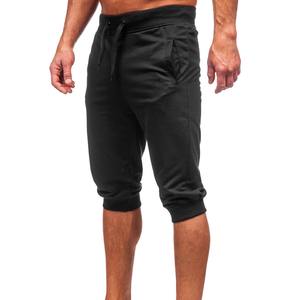 Short de survêtement d'été en coton unisexe pour hommes logo personnalisé coupe confortable couleur unie XS à 6XL idéal pour la vente en gros de shorts - Product Image 2
