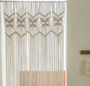 Handmade Door String <b>Curtain</b> <b>Macrame</b> Door <b>Curtain</b> | Large Wedding Backdrop Wall Hanging Tapestry - Product Image 2