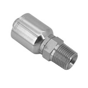 Raccord à sertir Parker série 43 10143 NPT mâle, extrémité de <span class=keywords><strong>tuyau</strong></span> <span class=keywords><strong>hydraulique</strong></span> <span class=keywords><strong>rigide</strong></span>, état neuf - Product Image 2