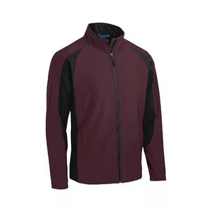 Customizable Men's Winter Quilted Canvas Jacket Hooded Quick Dry & Breathable for Sports <b>Travel</b> - Product Image 1