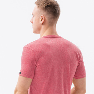 T-shirts pour hommes les plus vendus, coupe classique, 100 % coton, logo personnalisé sur le devant, décontractés, unis, haute qualité, OEM, style streetwear - Product Image 4