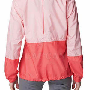 Veste coupe-vent en polyester 100% pour femme avec fermeture à glissière Protection respirante Chauffage Marque privée personnalisable - Product Image 5