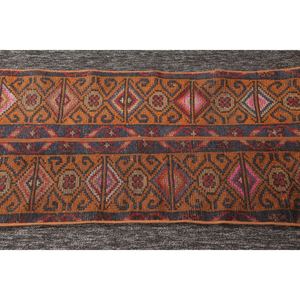 พรมวินเทจขนาด 1.8x3.3 ฟุต พรมตุรกีขนาดเล็ก พรมลายเรขาคณิตสีน้ำตาล - Product Image 5