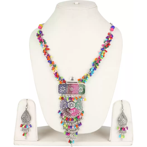 Robe de fête bohème multicolore élégante et stylée pour les occasions spéciales - Product Image 3