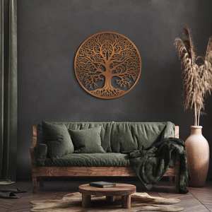 ศิลปะติดผนังโลหะขนาดใหญ่หรูหราทันสมัยตกแต่งบ้านรูปทรงเรียบง่ายปรับแต่งได้ตกแต่งผนังของขวัญวันแม่ - Product Image 5