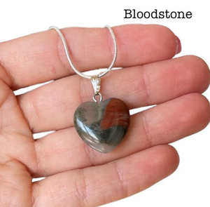 Collar de piedra de sangre africana natural Collar DE PIEDRA DE NACIMIENTO DE MARZO Regalos personalizados por ALIF CRYSTAL AND AGATE - Product Image 4