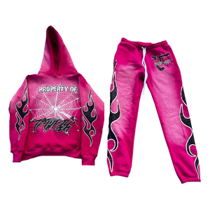 Survêtement imprimé dtg dtf pour hommes, vêtements de sport, vêtements de sport au design personnalisé, ensemble d'entraînement de fitness et de course - Product Image 3