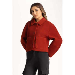 Chaqueta Sintética de Piel de Oveja para Mujer, Modelo WM-JKT-WS24-013, Tallas S/M/L, Temporada Otoño, Teñida, Poliéster, Spandex, Forro de Piel Sintética - Product Image 5