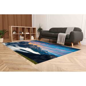 Tapis imprimé Tre Cime di Lavaredo - Design paysage naturel, avec poils doux - Product Image 3