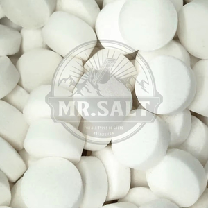 Sel de tablette de marque privée de qualité supérieure expédition internationale approvisionnement en gros pour agent auxiliaire chimique adoucissant l'eau - Product Image 1