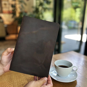 Menu A4 avec support central élastique avec LMC-0013 de couverture personnalisée de reliure de dossier de restaurant de gaufrage - Product Image 1