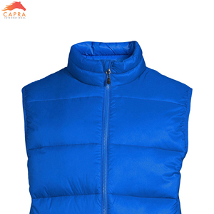 Gilet chaud sans manches en polyester avec logo personnalisé Gilet bouffant pour hommes Gilet d'hiver de haute qualité - Product Image 4