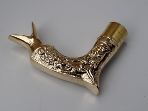 ไม้เท้าขัดเงาพร้อมที่จับทำจากทองเหลืองนกสไตล์โบราณ/วินเทจอุปกรณ์เสริมไม้เท้า-ดีไซน์ทันสมัยและดั้งเดิม - Product Image 5