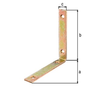 L120x120mm Narrow B.20mm Beam Angle STA Raw <b>Brackets</b> Pack of 20 - Product Image 3