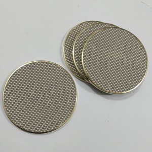 Standard <b>Black</b> & White Texture Coaster Leather Popular Best Quality Genuine Rexine Leather Coaster with 4 Pcs for <b>Cup</b> and Drinks - Product Image 5