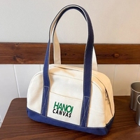 Sac fourre-tout en toile personnalisable, réutilisable, avec poignées en coton, tendance, fabrication vietnamienne directe OEM, fabriqué au Vietnam, pour le shopping