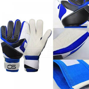 Guantes de portero de cuero transpirables ajustables hechos a medida de alta calidad para niños hechos en Pakistán para deportes infantiles - Product Image 2