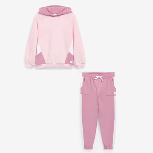 2025 Chándal con capucha para niños Chándal de dos piezas para niños Precio al por mayor Chándal para niños - Product Image 6