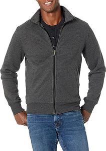 Date Mens 1/4 Zip Fleece Hoodie Quarter Zip Pull Golf Sweat avec Mock-Neck Winter Blank Jacket Wholesale - Product Image 2