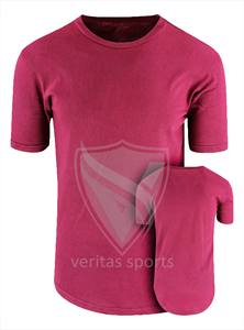 Camisetas Deportivas de Jersey 100% Algodón para Hombre, Cuello Redondo, Manga Corta, Secado Rápido, Transpirables, Corte Regular, Ropa Deportiva Informal, 220 Gramos - Product Image 2