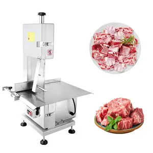 Schlussverkauf Fleischband-Säge Knochenzerkleinerer Shredder Rindfleisch gefrorener Fisch-Zerkleinerer Sägemahlenschneidemaschine