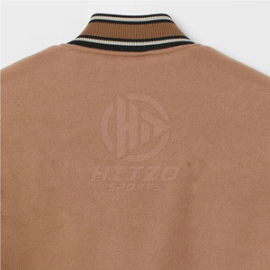 Top Quality Letterman <b>Jacket</b> Custom Logo Printed Men Letterman <b>Jackets</b> Breathable Men Cotton Wool Letterman <b>Jacket</b> - Product Image 4