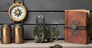 Serrures artisanales ornementales en laiton massif de finition antique Nouveaux cadenas de sécurité identiques Style de sécurité artisanal - Product Image 3